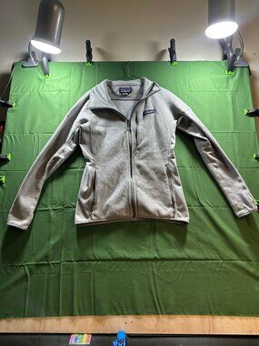 Patagonia Performance Better Sweater Jacket Womens Medium Gray Full Zip 25970